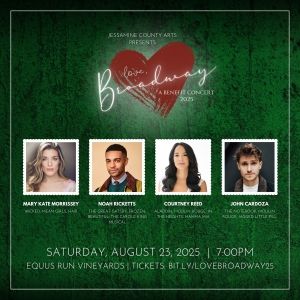 Mary Kate Morrissey, John Cardoza and More Star in LOVE, BROADWAY 2025 at Equus Run Vineyards