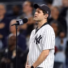 Video: Jeremy Jordan Performs the National Anthem at the Yankees Game