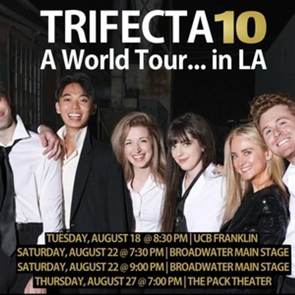 TRIFECTA 10 Sketch Comedy Show to Hit Three LA Stages This August Photo