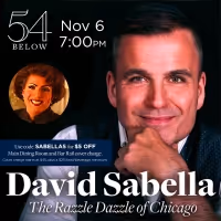 David Sabella Will Bring 'The Razzle Dazzle Of Chicago' at 54 Below