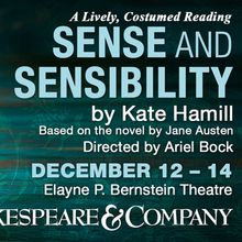 SENSE & SENSIBILITY to be Presented at Shakespeare & Company This Winter