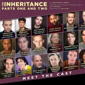 Cast Set for THE INHERITANCE By Matthew Lopez at Round House Theatre