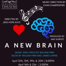 Old Library Theatre Celebrates Spring With A NEW BRAIN, Opening This Week