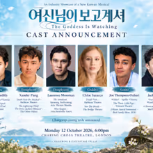 Cast Set For THE GODDESS IS WATCHING London Showcase