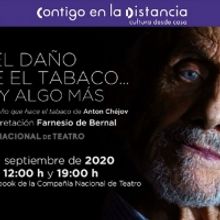 El Actor Farnesio De Bernal Representa El Monólogo Sobre Los Daños Que Hace El Taba