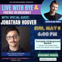 Jonathan Hoover, Joey Contreras & More to Join LIVE WITH RYE & FRIENDS ON BROADWAY