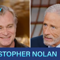 Christopher Nolan Discusses THE ODYSSEY and OPPENHEIMER with Jon Stewart on THE DAILY SHOW