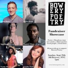 Broadway Meets Bowery Poetry Showcase This Month
