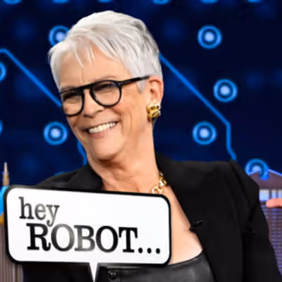 Jamie Lee Curtis Plays HEY ROBOT, Talks Halloween Theme and Newlyweds