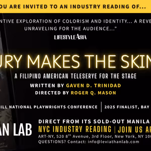 MERCURY MAKES THE SKIN GLOW to Have Staged Reading at Leviathan Lab