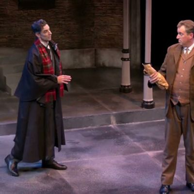 Video: Clips From A SHERLOCK CAROL at Lyric Stage Boston