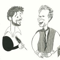 Ken Fallin Draws the Stage - JANE ANGER