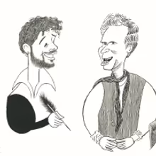 Ken Fallin Draws the Stage - JANE ANGER