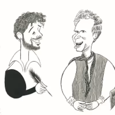 Ken Fallin Draws the Stage - JANE ANGER
