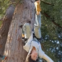 Video: Watch Idina Menzel Get Ready for REDWOOD Climbing Trees and Buildings Video