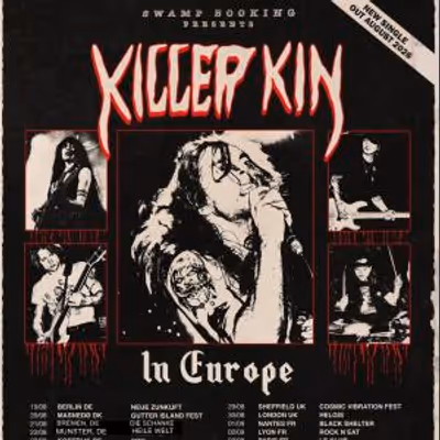 Killer Kin to Launch 20-Date European Tour on ONE WAY EP