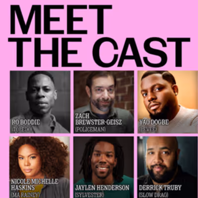 Cast Set For MA RAINEY'S BLACK BOTTOM at Round House Theatre