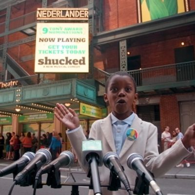 Video: Tariq (aka Corn Kid) Says SHUCKED Should be Crowned Best Musical on National Corn on the Cob Day