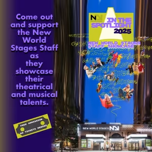 IN THE SPOTLIGHT to Highlight New World Stages Front-of-House and Backstage Staff