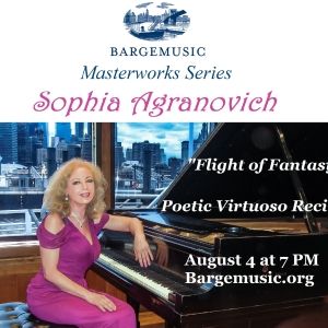 'Flight Of Fantasy' Poetic Virtuoso Piano Recital Comes to The Bargemusic