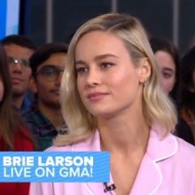 VIDEO: Brie Larson Talks CAPTAIN MARVEL on GOOD MORNING AMERICA