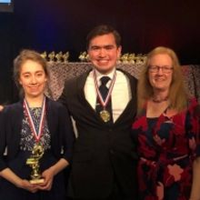 Zakary Reynolds and Lauren Swain Win First Place in the United States International D