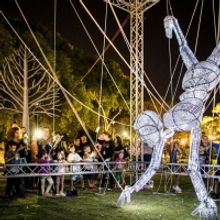 Giant Interactive Puppet Lights Up Perth City