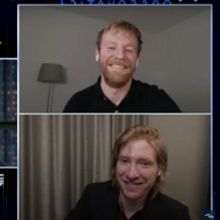 VIDEO: Domhnall & Brian Gleeson Talk FRANK OF IRELAND on LATE NIGHT
