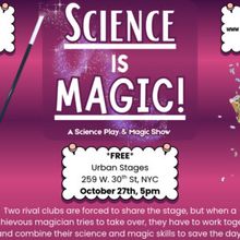 Eileen Sugameli and Morgan Sendek's SCIENCE IS MAGIC to Open at Urban Stages