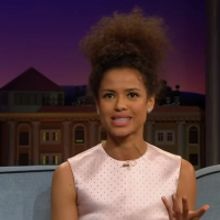 VIDEO: Gugu Mbatha-Raw Talks About Relying on Her Bike on THE LATE LATE SHOW WITH JAM