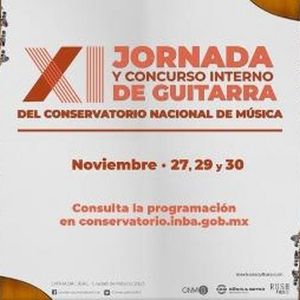 Inician La XI Jornada Y Concurso Interno De Guitarra Del Conservatorio Nacional De…