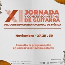Inician La XI Jornada Y Concurso Interno De Guitarra Del Conservatorio Nacional De M�