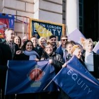 Video: English National Opera Chorus Sings 'You'll Never Walk Alone' At Arts Funding…