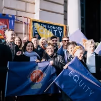 Video: English National Opera Chorus Sings 'You'll Never Walk Alone' At Arts Funding… Video