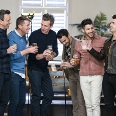 VIDEO: The Jonas Brothers Go Day Drinking with Seth Meyers