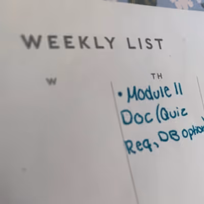 Student Blog: The Essential Tools for the Last Month of School