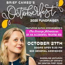 Brief Cameo Productions to Present 2nd Annual Fundraiser in October