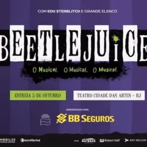 Bizarre and Funny Musical Version of Tim Burton's BEETLEJUICE Haunts Sao Paulo