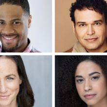 Cast Set for EVANSTON SALT COSTS CLIMBING at First Floor Theater