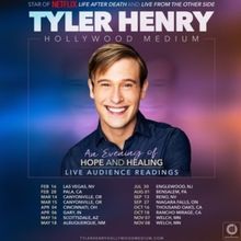 Tyler Henry to Bring 'An Evening of Hope and Healing' Tour Across the U.S.