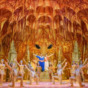 Colorful, Campy and With All The Fun The Law Will Allow, DISNEY'S ALADDIN Thrills…