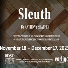 Vertigo Theatre to Present SLEUTH By Anthony Shaffer
