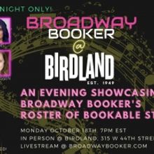 Kate Rockwell of BROADWAY BOOKER AT BIRDLAND at Birdland October 18th at 7 pm