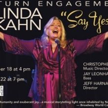 Linda Kahn to Perform SAY YES at the Laurie Beechman Theatre in September