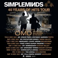Simple Minds Announce Rescheduled Australian and New Zealand Dates For December 2021