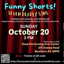 John McDonnell's FUNNY SHORTS to be Presented at Zlock Performing Arts Center