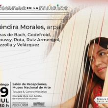 Eréndira Morales Ofrecerá Concierto De Arpa En El Museo Nacional De Arte