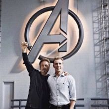 Photo: Chris Evans Wishes AVENGERS Co-star Robert Downey, Jr. a Happy Birthday!