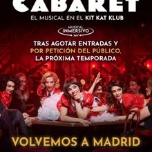 CABARET confirma su segunda temporada en Madrid