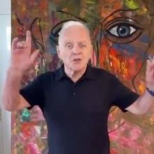 VIDEO: Anthony Hopkins Takes on Drake's 'Toosie Slide' TikTok Dance Challenge